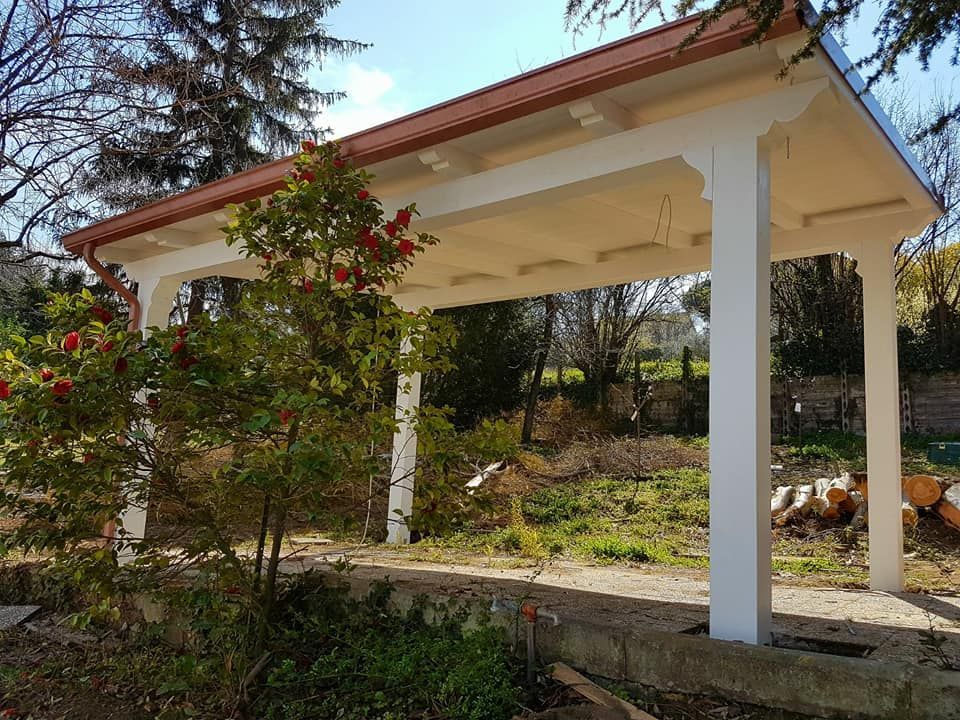 pergola in legno