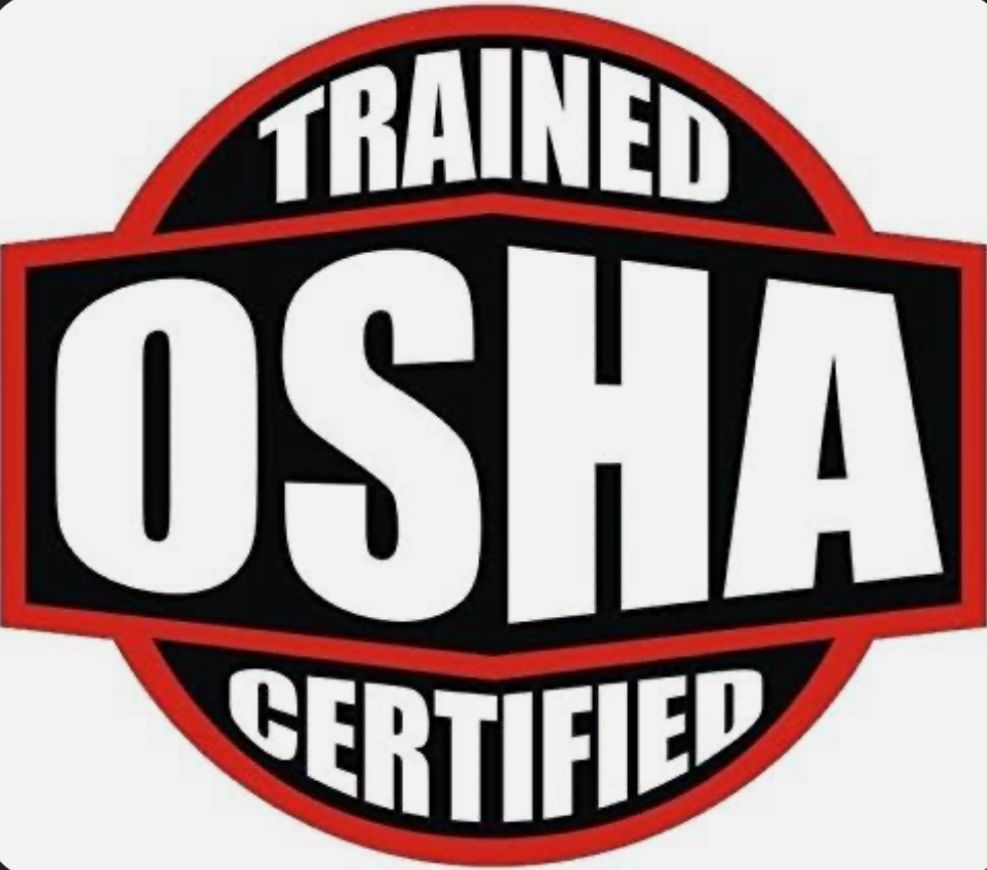 Osha Trained all employees.