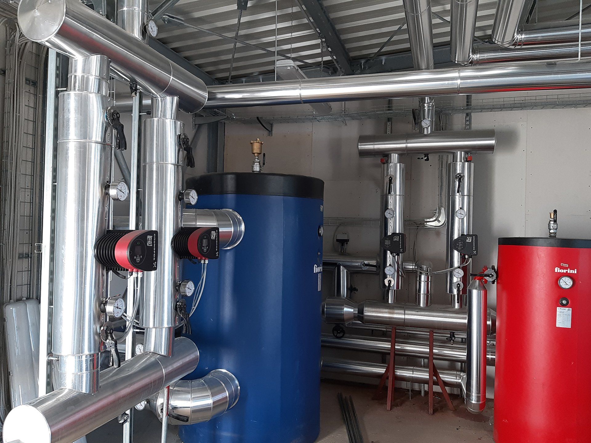 impianto idrico industriale