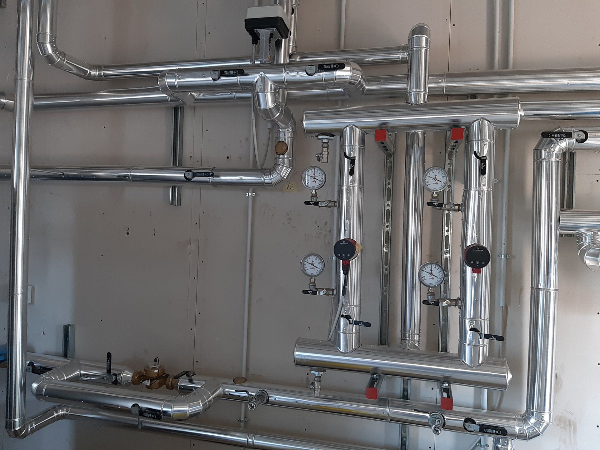 Impianto idrico industriale