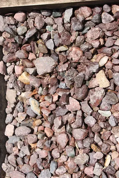 A Pile of Rocks Sitting on Top of Each Other on a Table — Blue River Landscape Supplies in Foulden, QLD