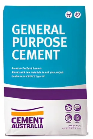 A Bag of General Purpose Cement From Cement Australia — Blue River Landscape Supplies in Foulden, QLD