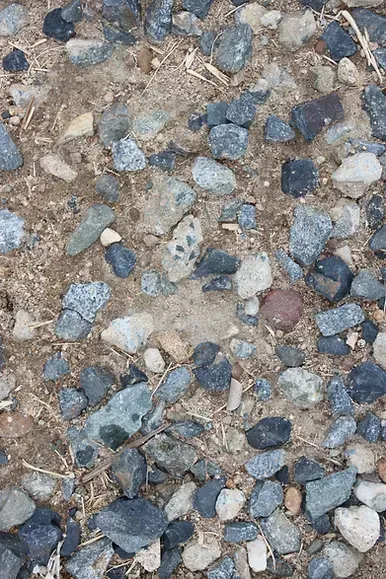 A Pile of Rocks and Dirt on the Ground — Blue River Landscape Supplies in Foulden, QLD