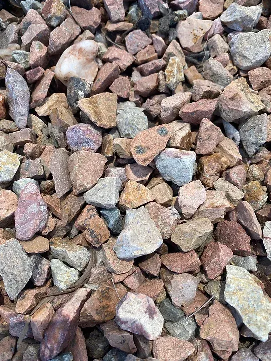 A Pile of Rocks is Sitting on the Ground — Blue River Landscape Supplies in Foulden, QLD
