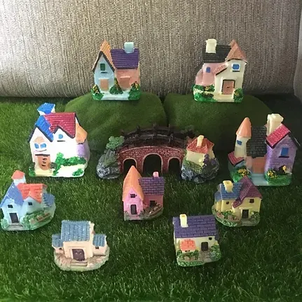 A Bunch of Small Houses Are Sitting on Top of a Couch — Blue River Landscape Supplies in Foulden, QLD