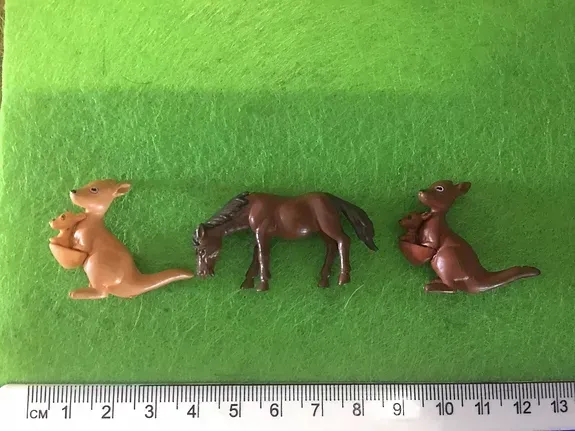A Kangaroo , a Horse and a Mouse Are Sitting Next to Each Other — Blue River Landscape Supplies in Foulden, QLD