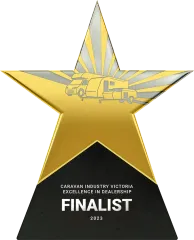 Finalist in the Caravan Industry Victoria Excellence in Dealership 2023 Awards
