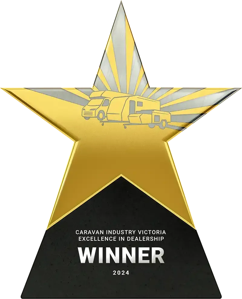 Winner of the Caravan Industry Victoria Excellence in Dealership 2024