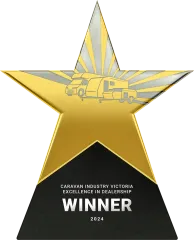 Winner of the Caravan Industry Victoria Excellence in Dealership 2024