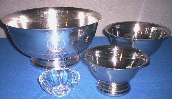 Selection of Bowls — Royal Oak, MI — C & N Party Rentals