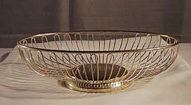 Silver Bread Basket — Royal Oak, MI — C & N Party Rentals