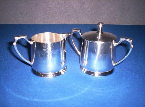Silver Creamer Sugar — Royal Oak, MI — C & N Party Rentals
