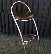 Stainless Steel Bar Stool — Royal Oak, MI — C & N Party Rentals