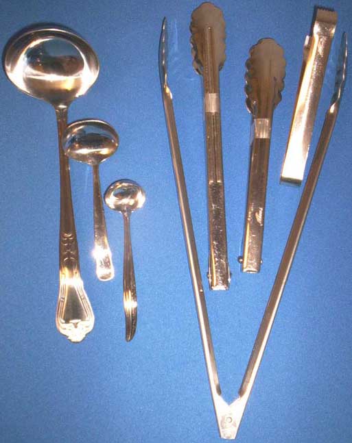 Tongs and Ladles — Royal Oak, MI — C & N Party Rentals