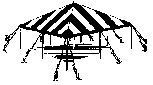 Canopy Tent Sketch — Royal Oak, MI — C & N Party Rentals
