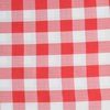 Red gingham — Royal Oak, MI — C & N Party Rentals