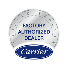 we are proud to be a carrier factory authorized dealer
