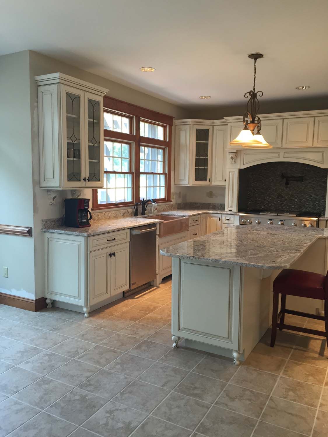 Kitchen Island and Countertop