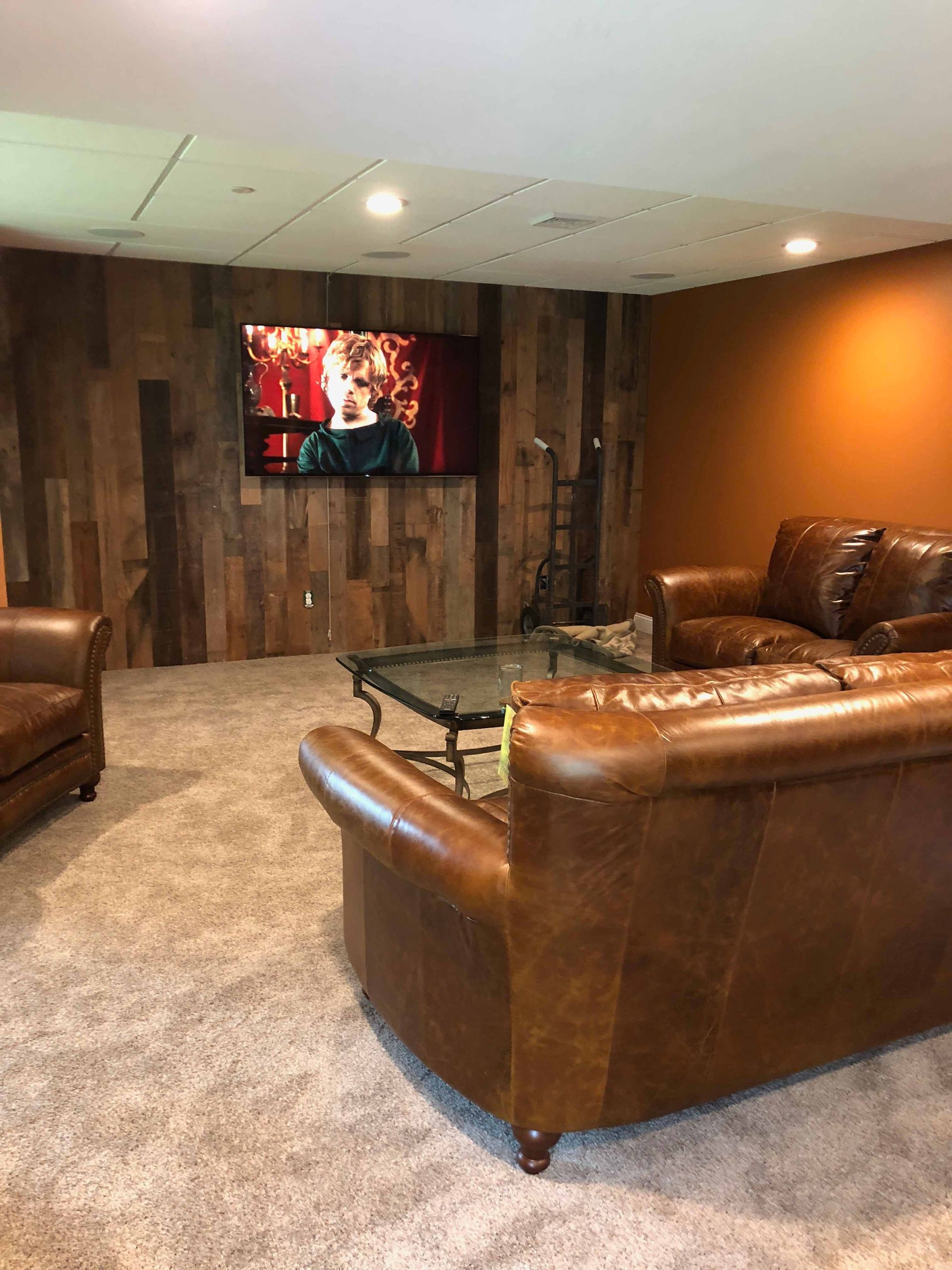 Lounge Area in Basement