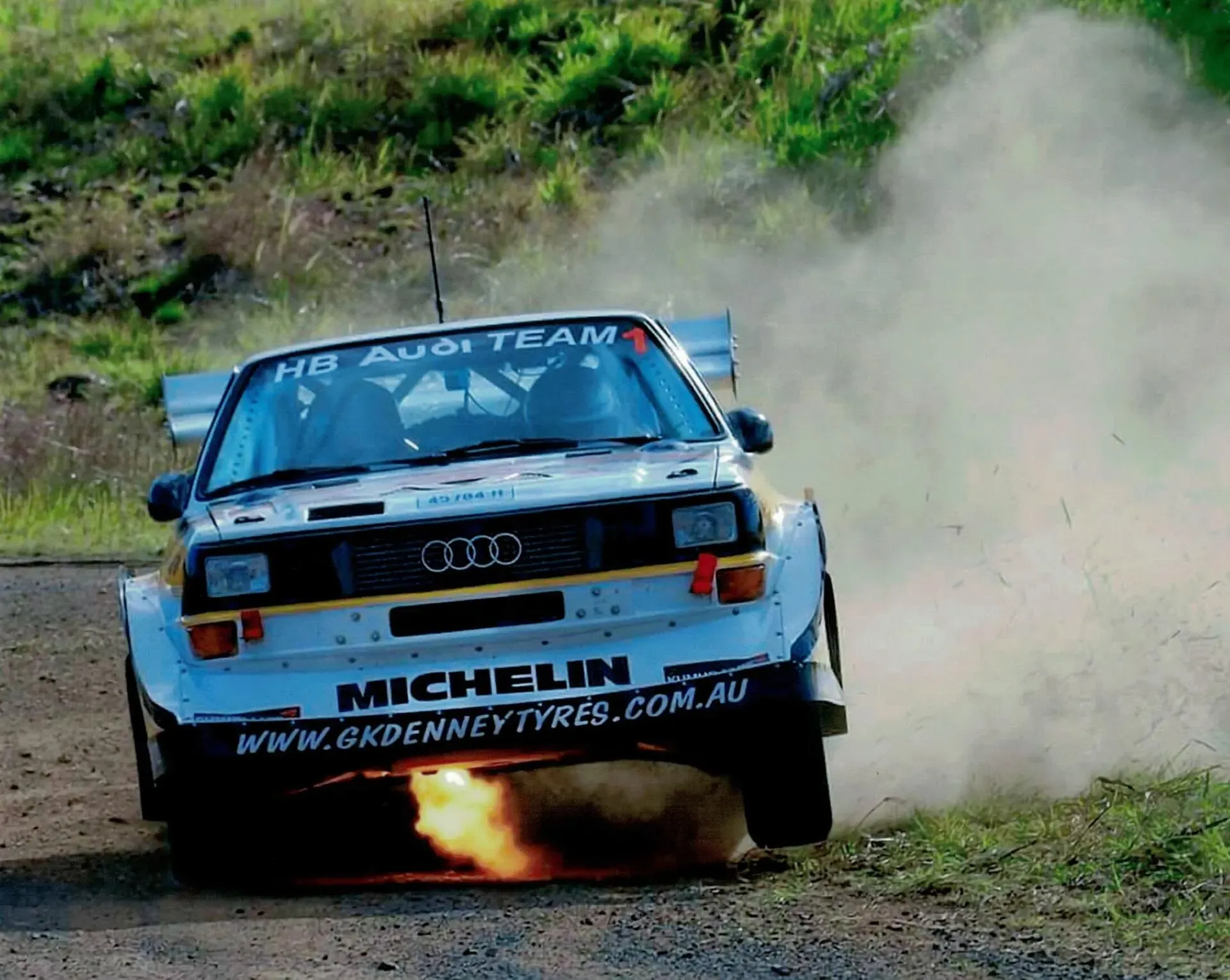 Rally Car Race — GK Denney Tyres in Coffs Harbour, NSW