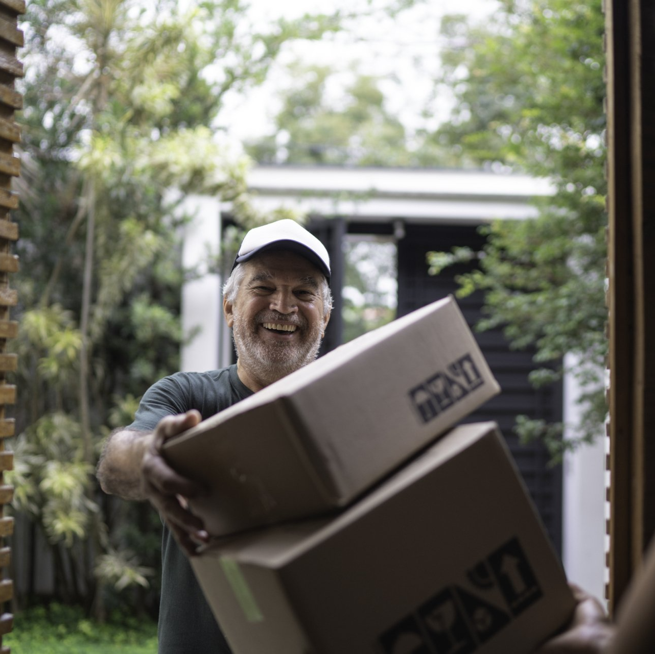 Courier Delivering Boxes — Robertson, TN — Jeff Delong Repair Service