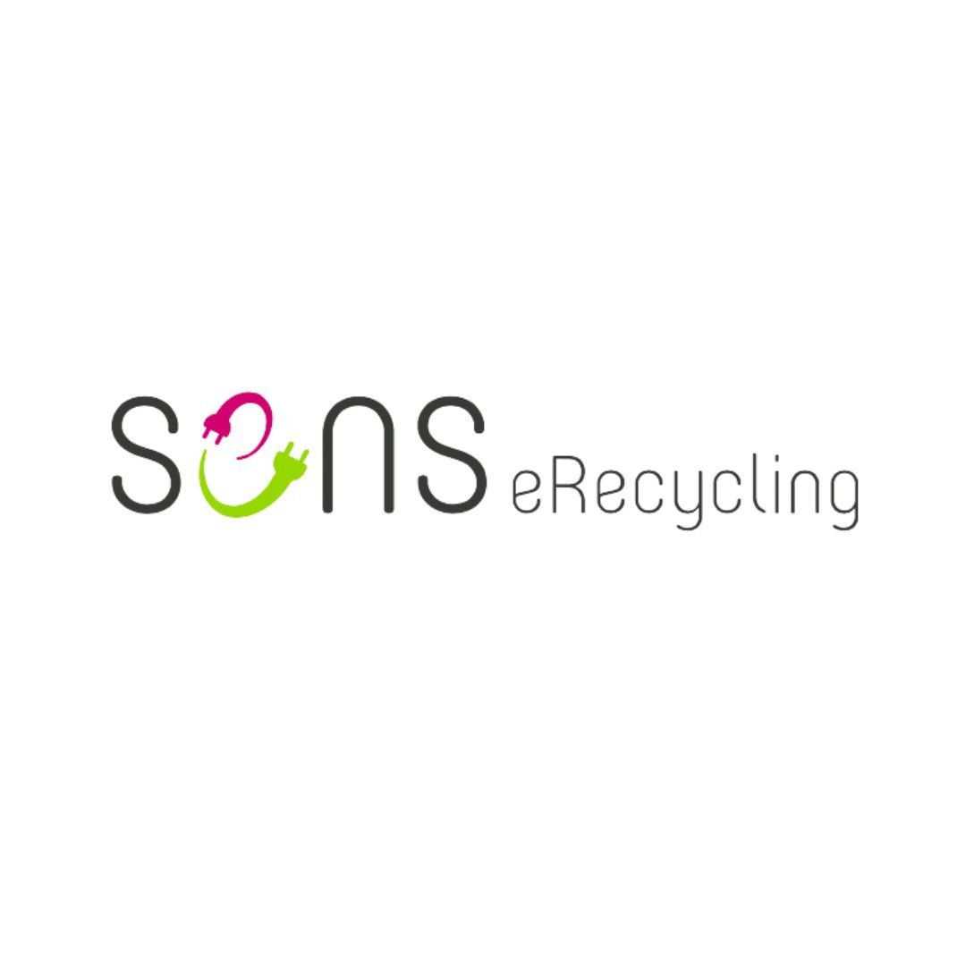 Es ist ein Logo für ein Unternehmen namens Sense Recycling.