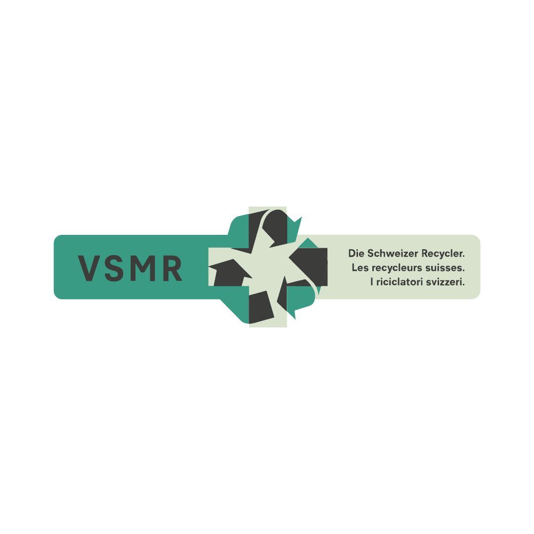 Ein Logo für ein Recyclingunternehmen namens vsmr