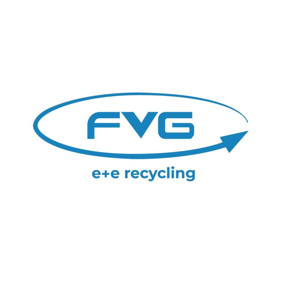 Ein blaues Logo für FVG E+E Recycling