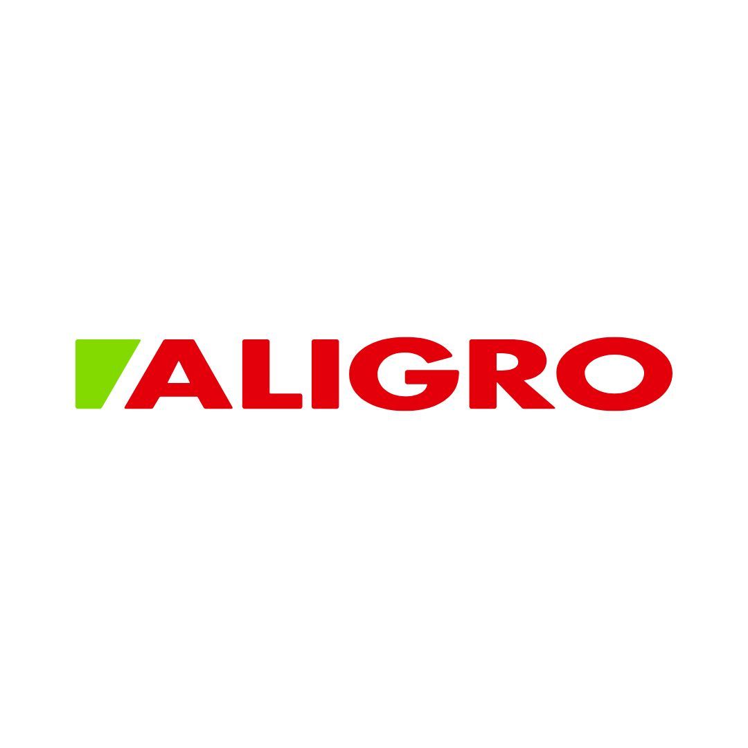 Das Logo von Valigro ist rot und grün auf weißem Hintergrund.