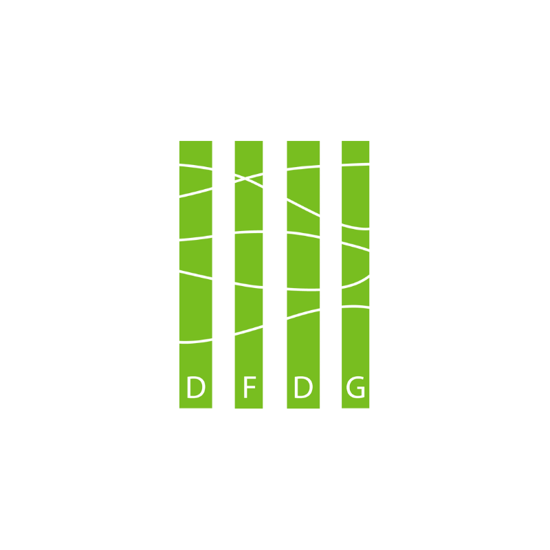 logo graphic of dfdg
