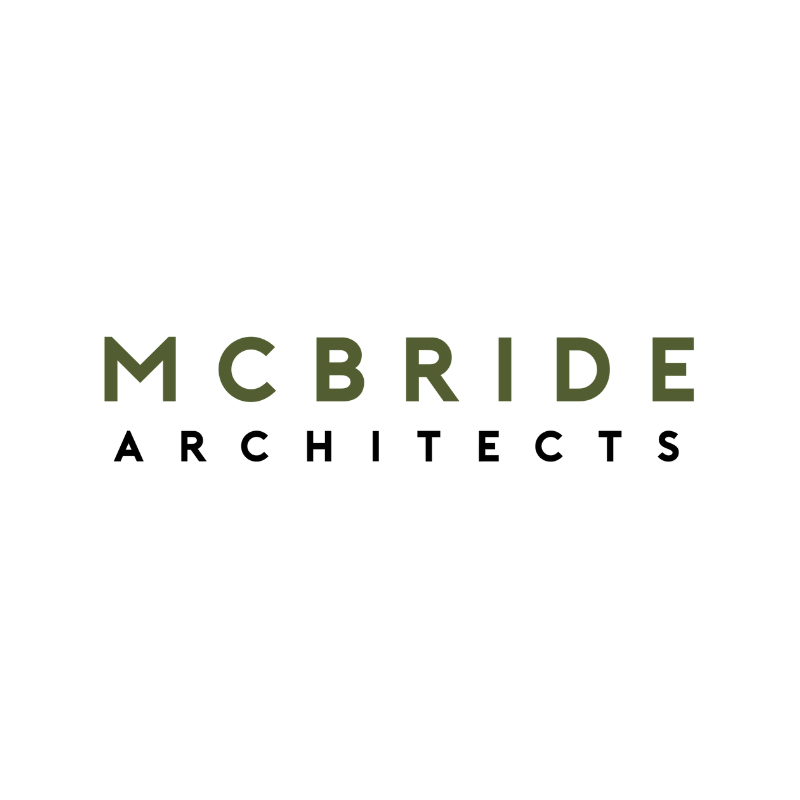 logo graphic of mcbride architects