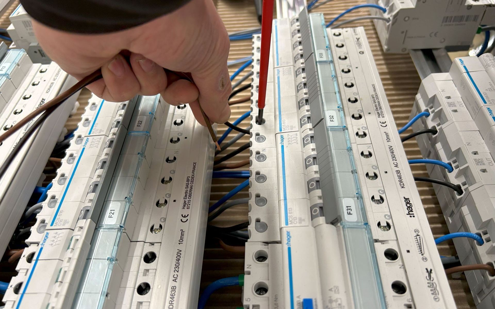 Verdrahten Verteilung