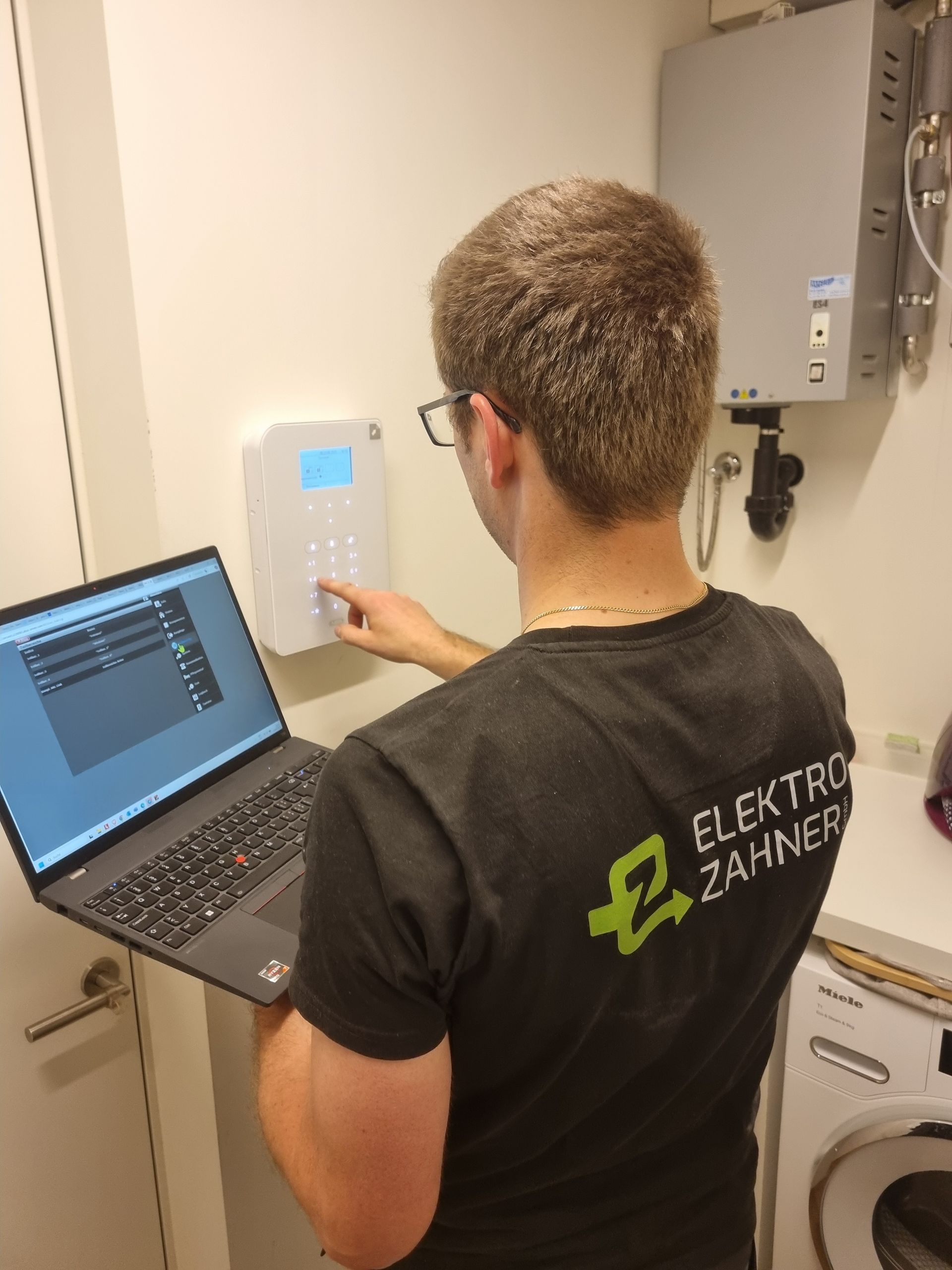 Programmierung Alarmanlage