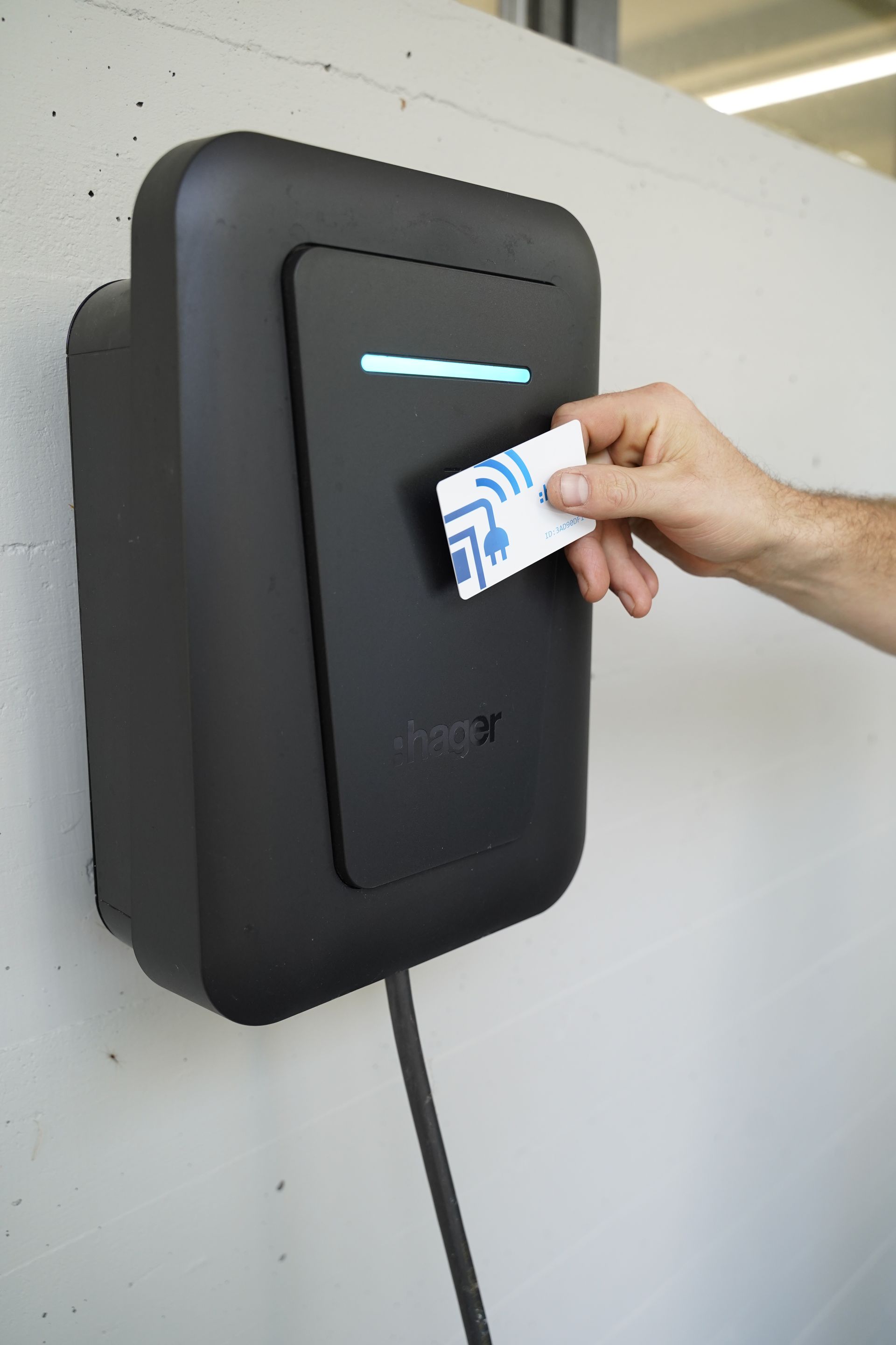 Karte an Wallbox
