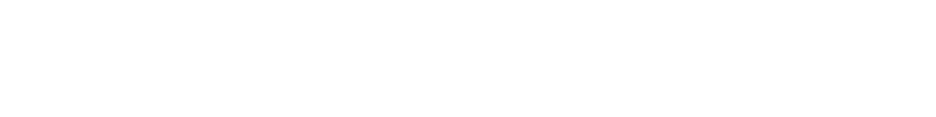 A horizontal banner with a dark blue background features bold, white capital letters spelling 