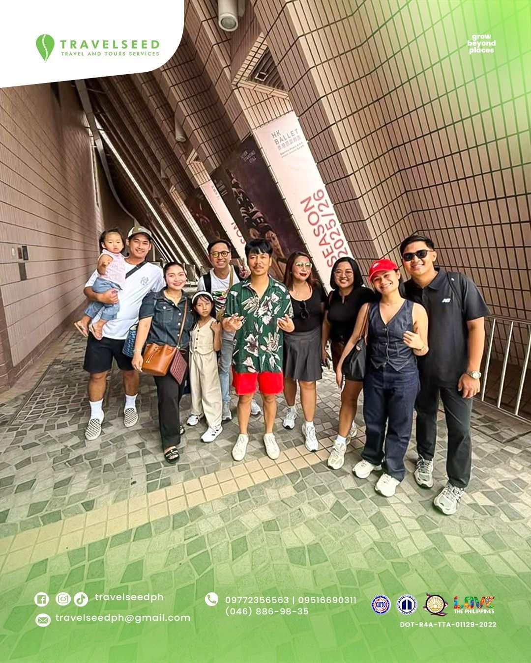 Tour Package — Travelseed Travel and Tours Services Travelseed — Tour Package Designed by Freepik