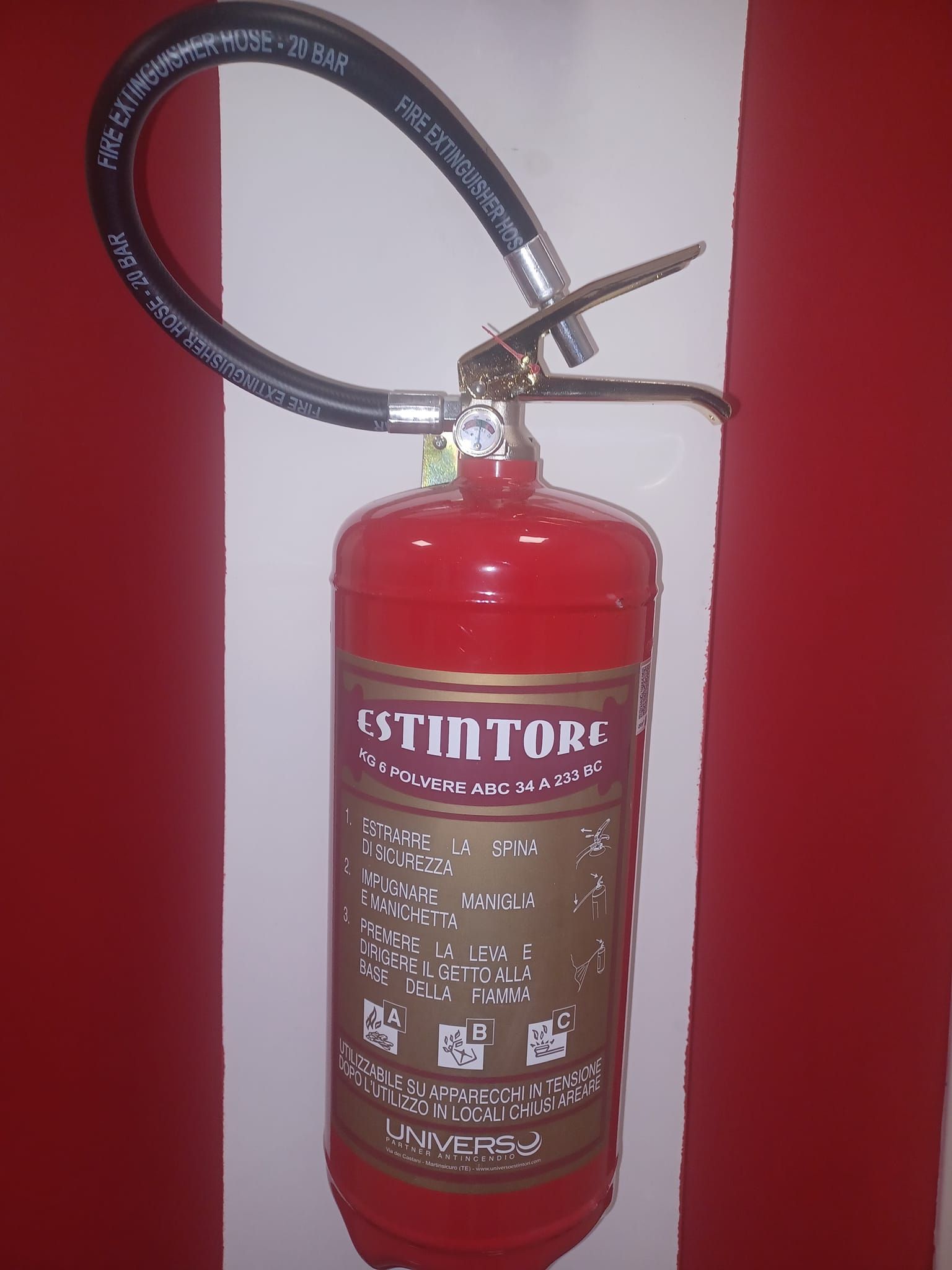 Estintore in Puglia per aziende