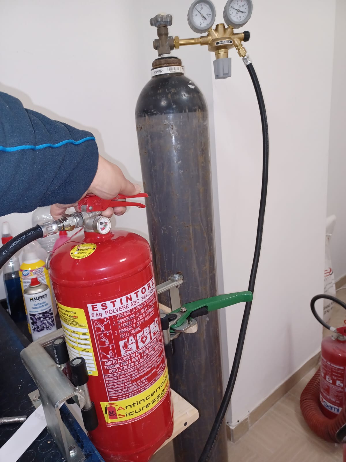 Revisione di estintori in Puglia