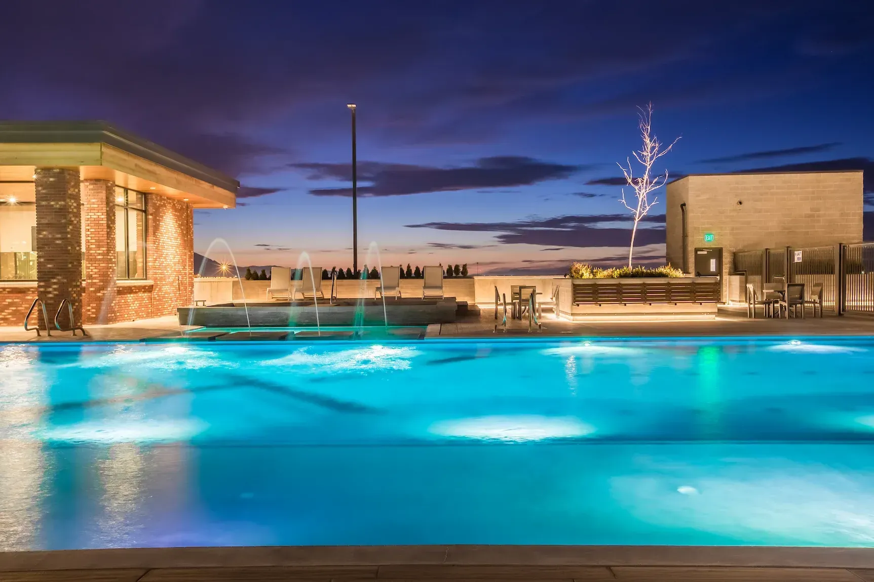 4th West Rooftop Amenity design by Loft Six Four - Photo by Sean Kerrick Sullivan