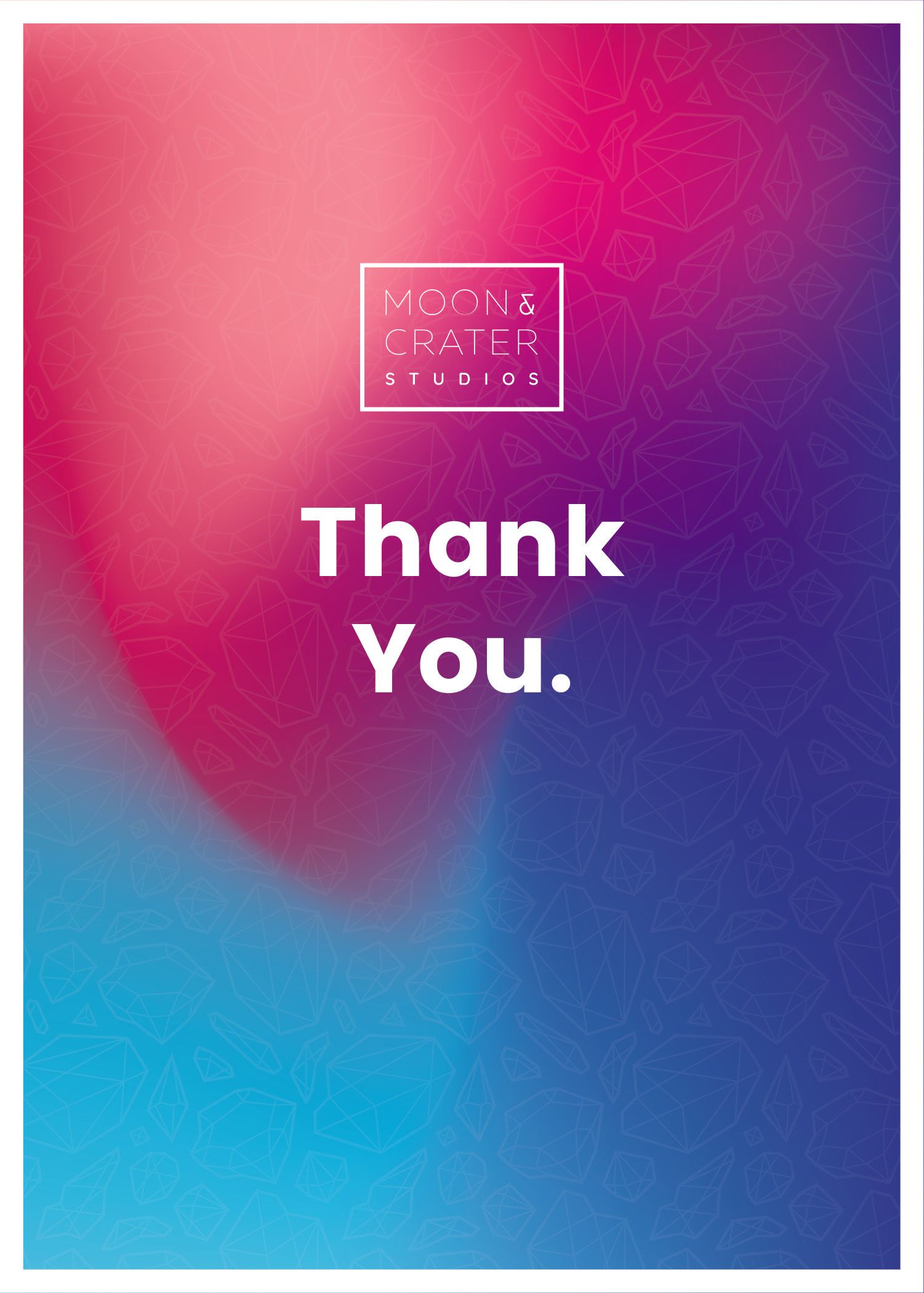 Moon & Crater Mailer