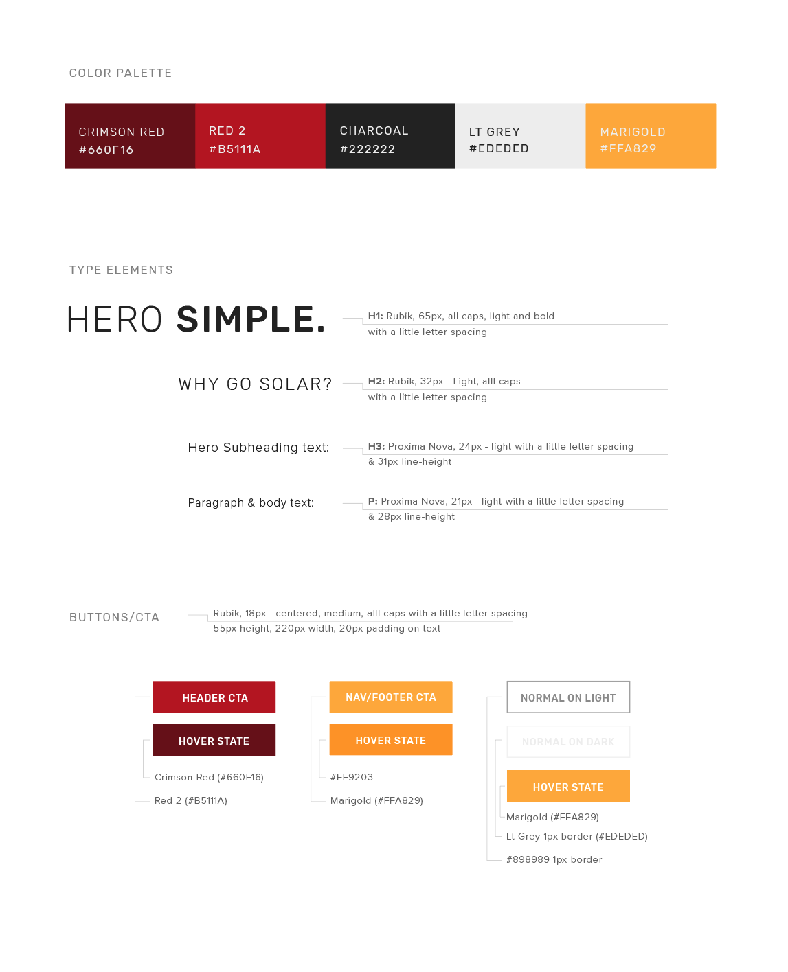 Meraki Solar design styles