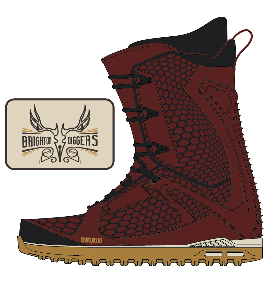 Brighton Resort X Thirtytwo Boots Design - Terrain park digger boots