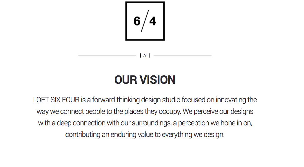 LOFT SIX FOUR Branding