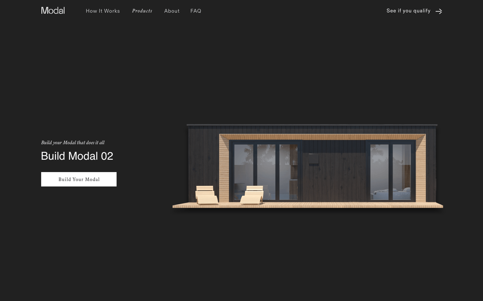 Modal Living design - rejected