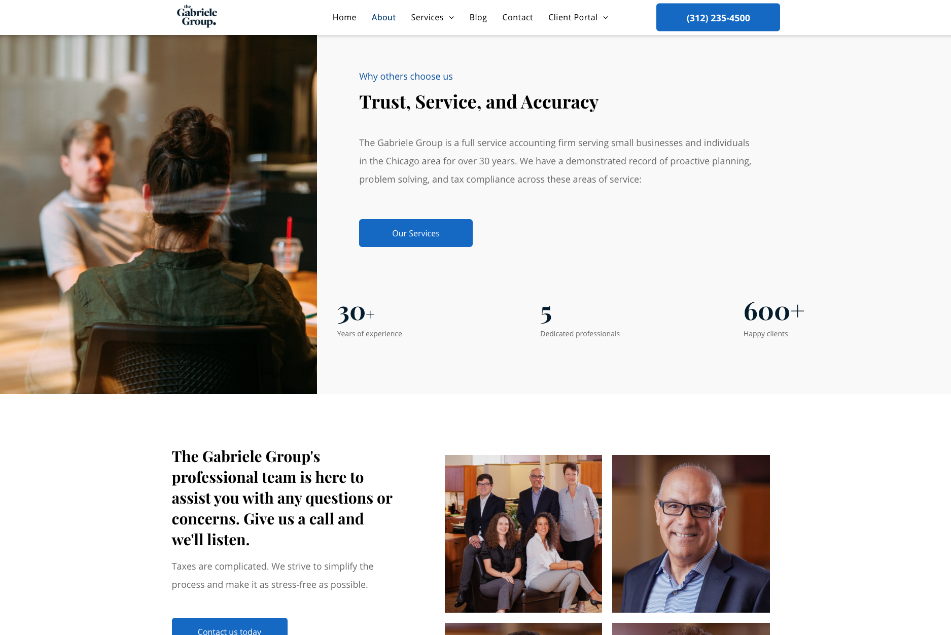 The Gabriele Group website