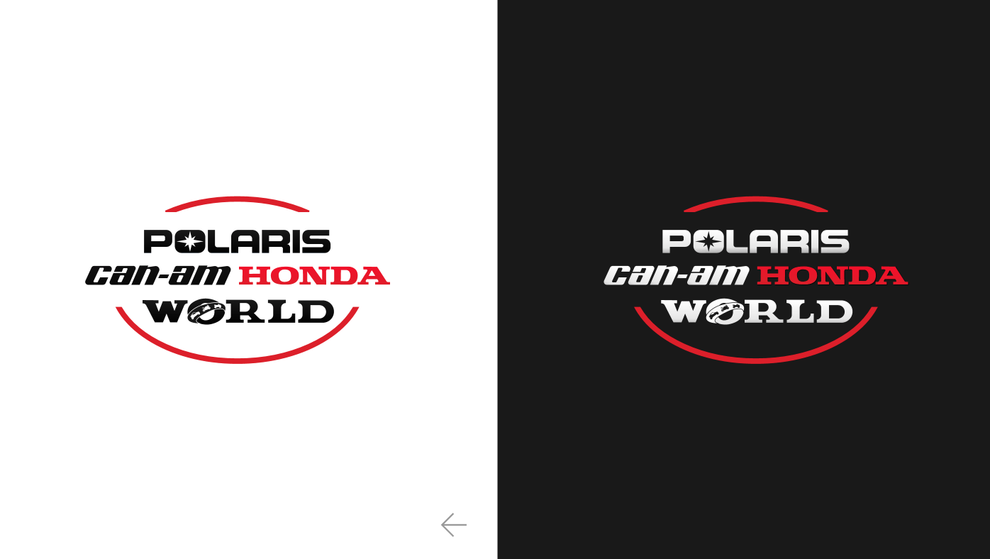 Polaris Canam Honda World BRanding