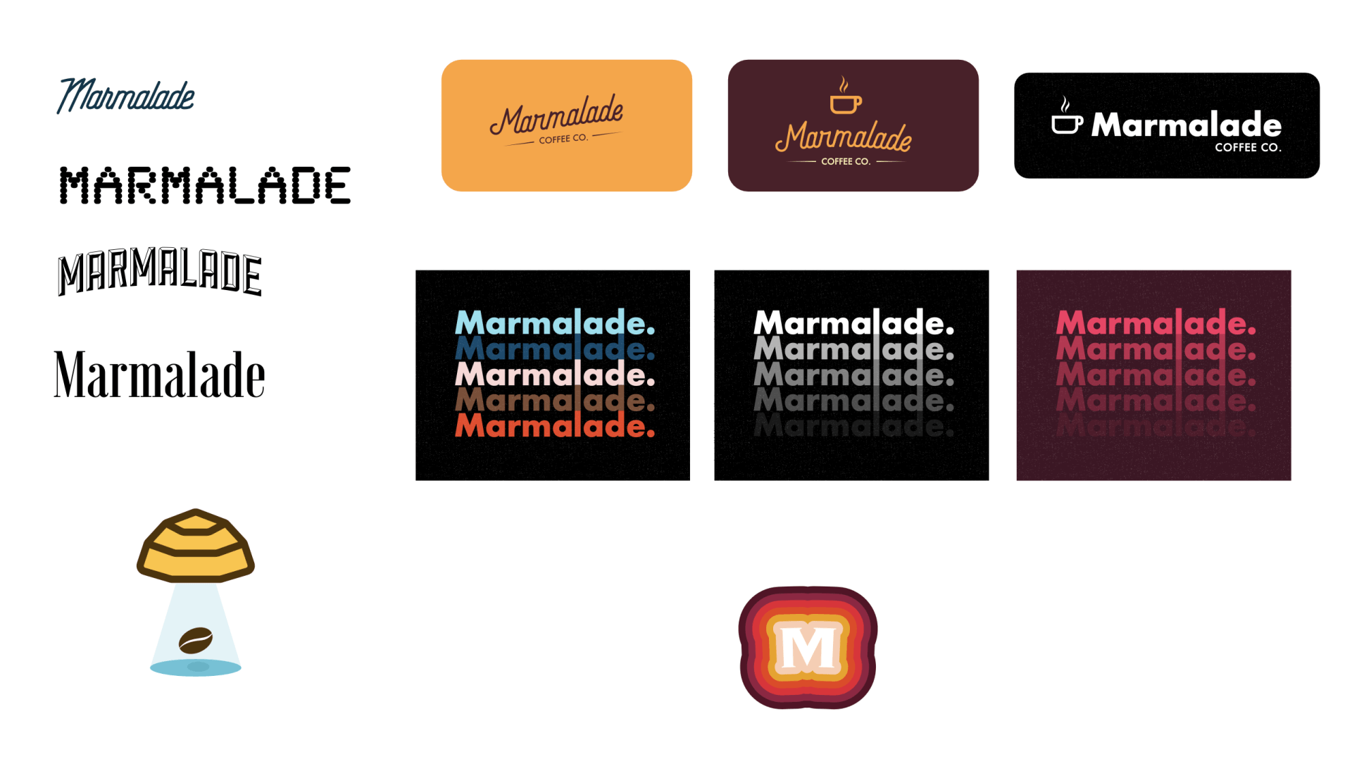 Marmalade Coffe Co. Branding - rejected