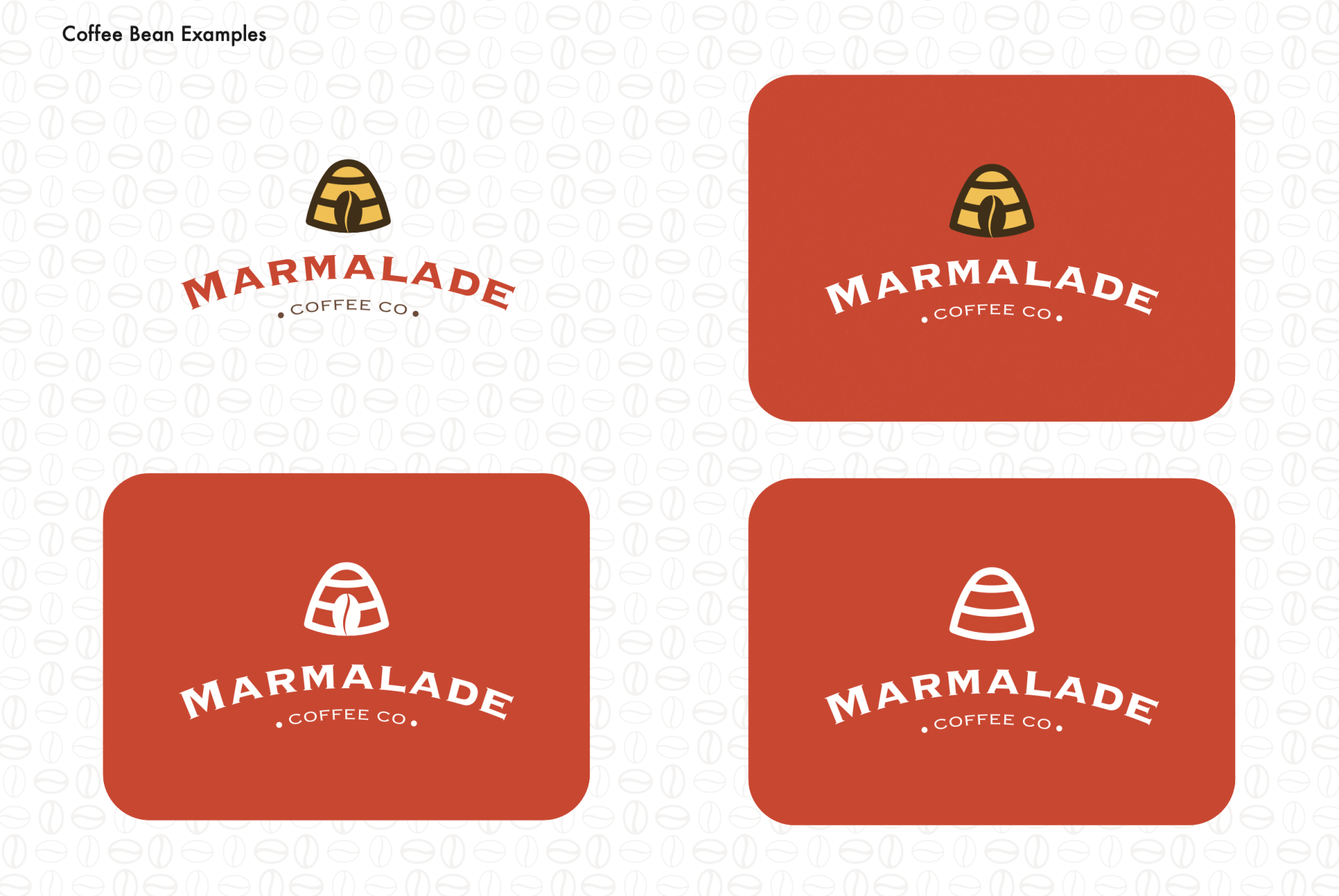 Marmalade Coffe Co. Branding - rejected