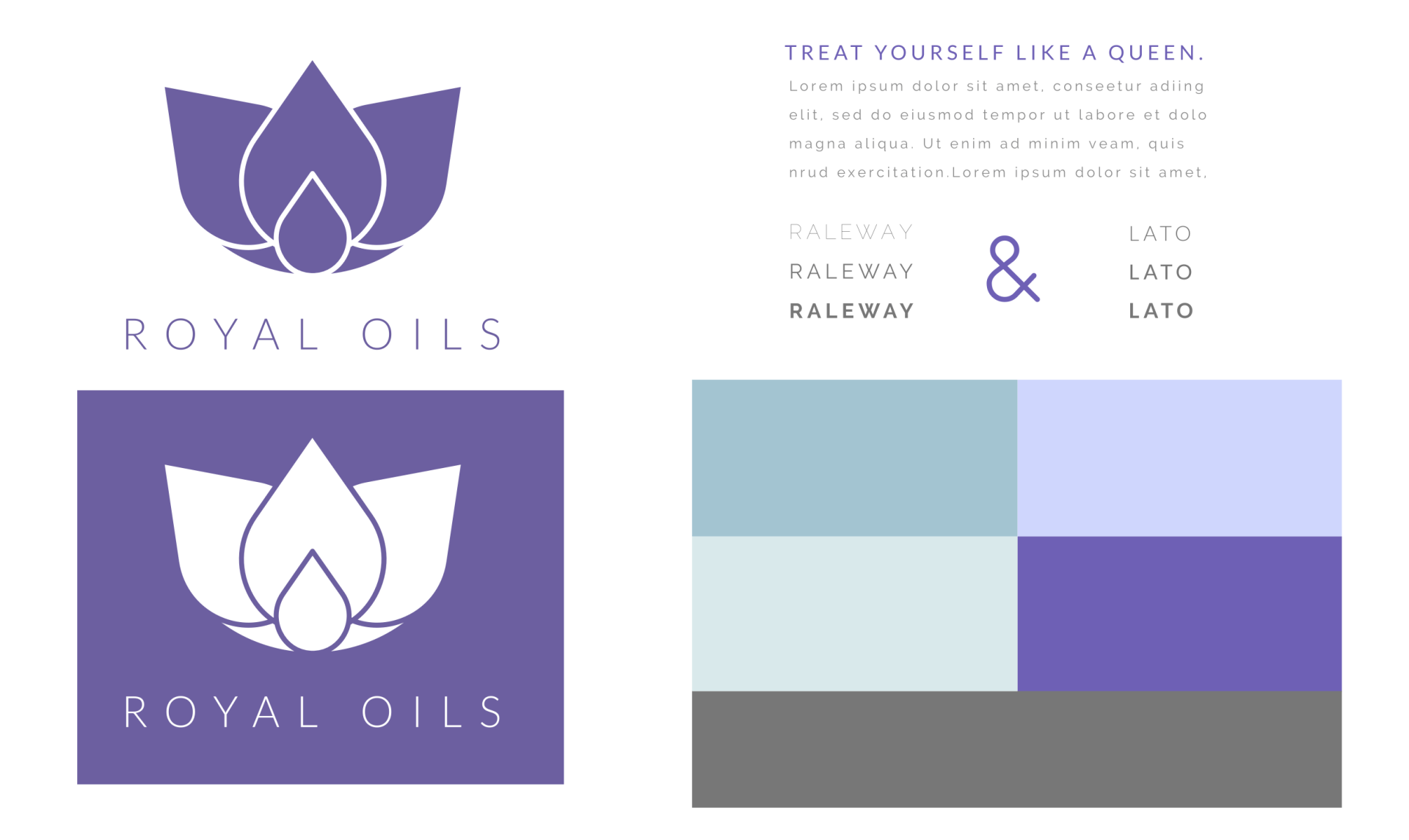 Royal Oils Branding