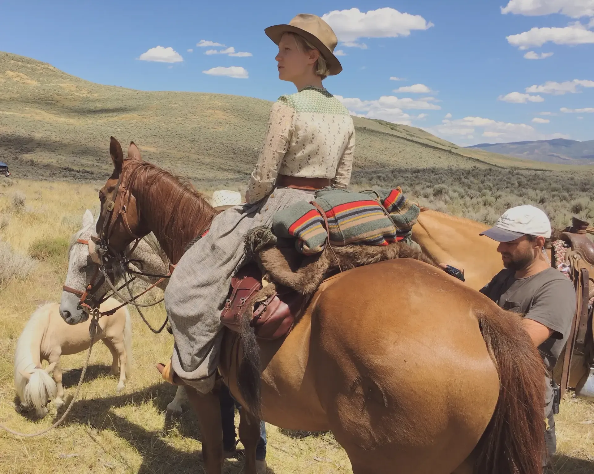 Damsel - Mia on her horse